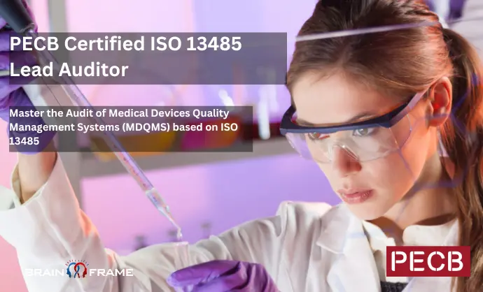 PECB Certified ISO 13485 Lead Auditor (EN)
