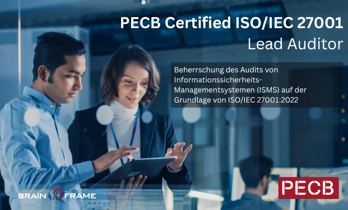 PECB Certified ISO/IEC 27001:2022 Lead Auditor (DE)