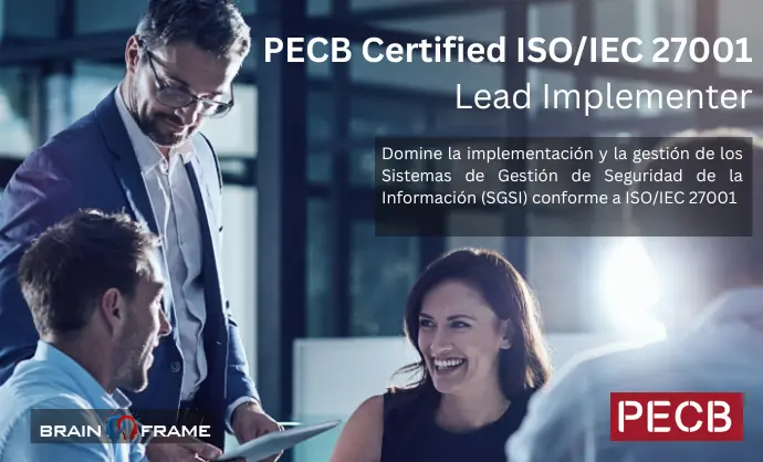 PECB Certified ISO/IEC 27001:2022 Lead implementer (ES)