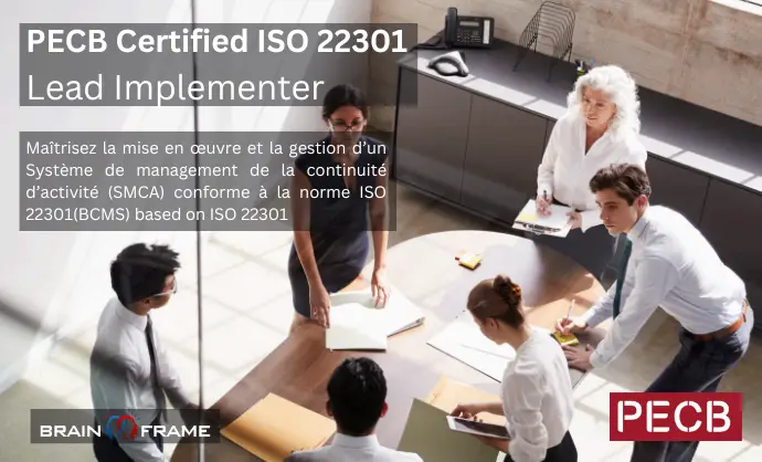 PECB Certified ISO 22301 Lead Implementer (FR)