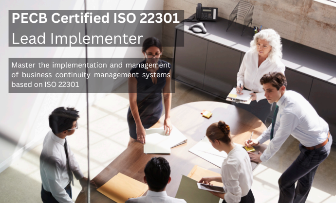 PECB Certified ISO 22301 Lead Implementer (EN)